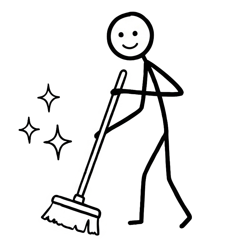 Spotless cleanup